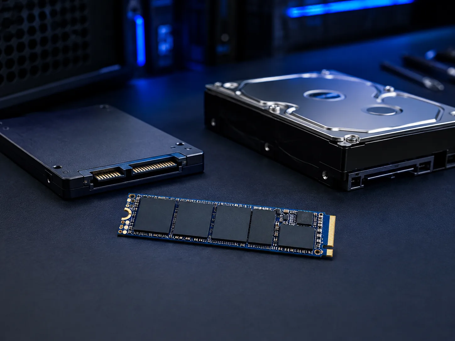 Unidades SSD para almacenamiento del PC