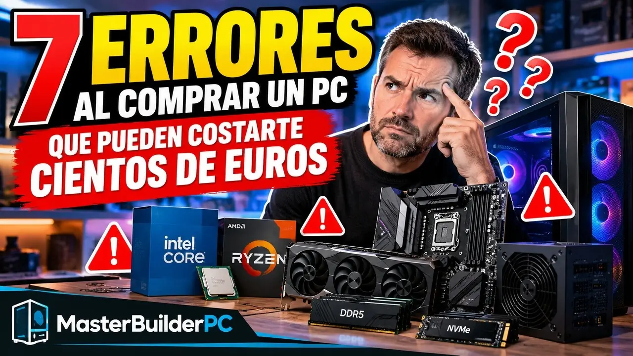 Miniatura del vídeo «7 errores al comprar un PC que pueden costarte cientos de euros»
